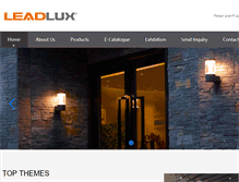 Tablet Screenshot of leadlux.com